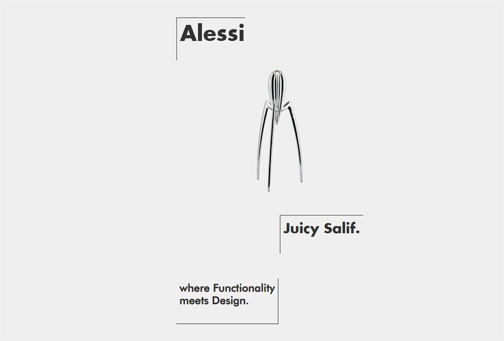 afbeelding van het project met Alessi
